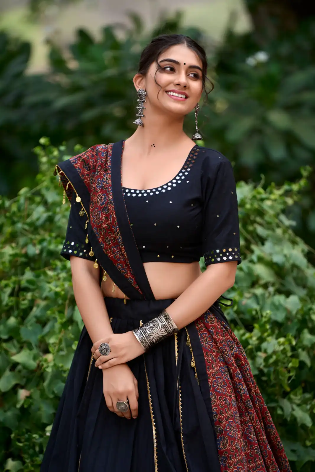 Black Cotton Plain Lehenga Choli | Lehenga, Bollywood Lehenga, Creative Lehenga, Designer Lehenga, Embroidered Lehenga, Party Wear Lehenga