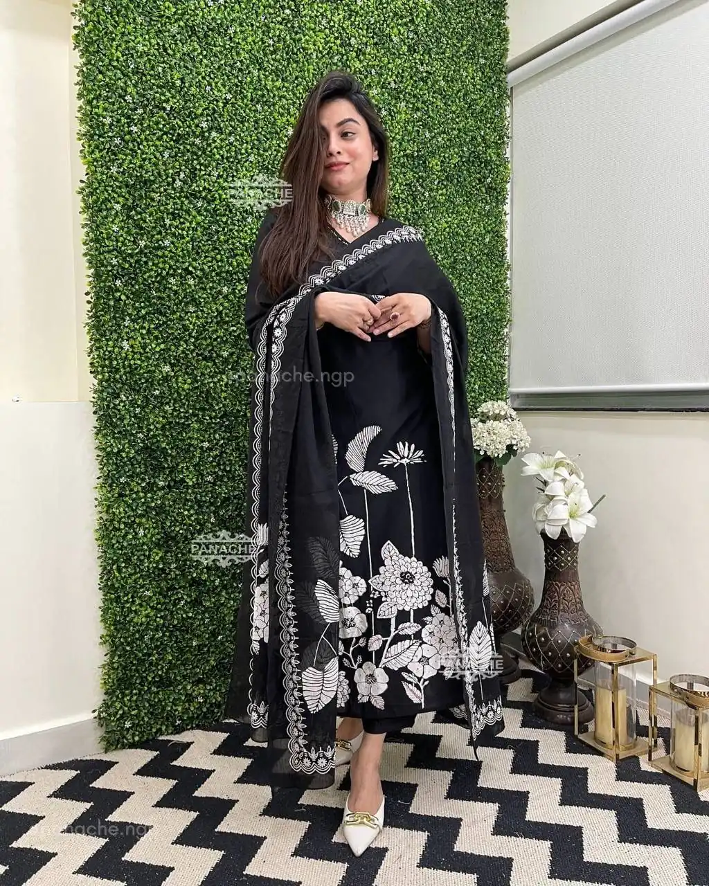 Black Georgette Digital Print Salwar Suit | Jump Suits, Salwar suit, Casual Suits, Creative suits, Designer Suits, Palazzo Suits, Party Wear Suits, Patiala Suits, Straight Suits