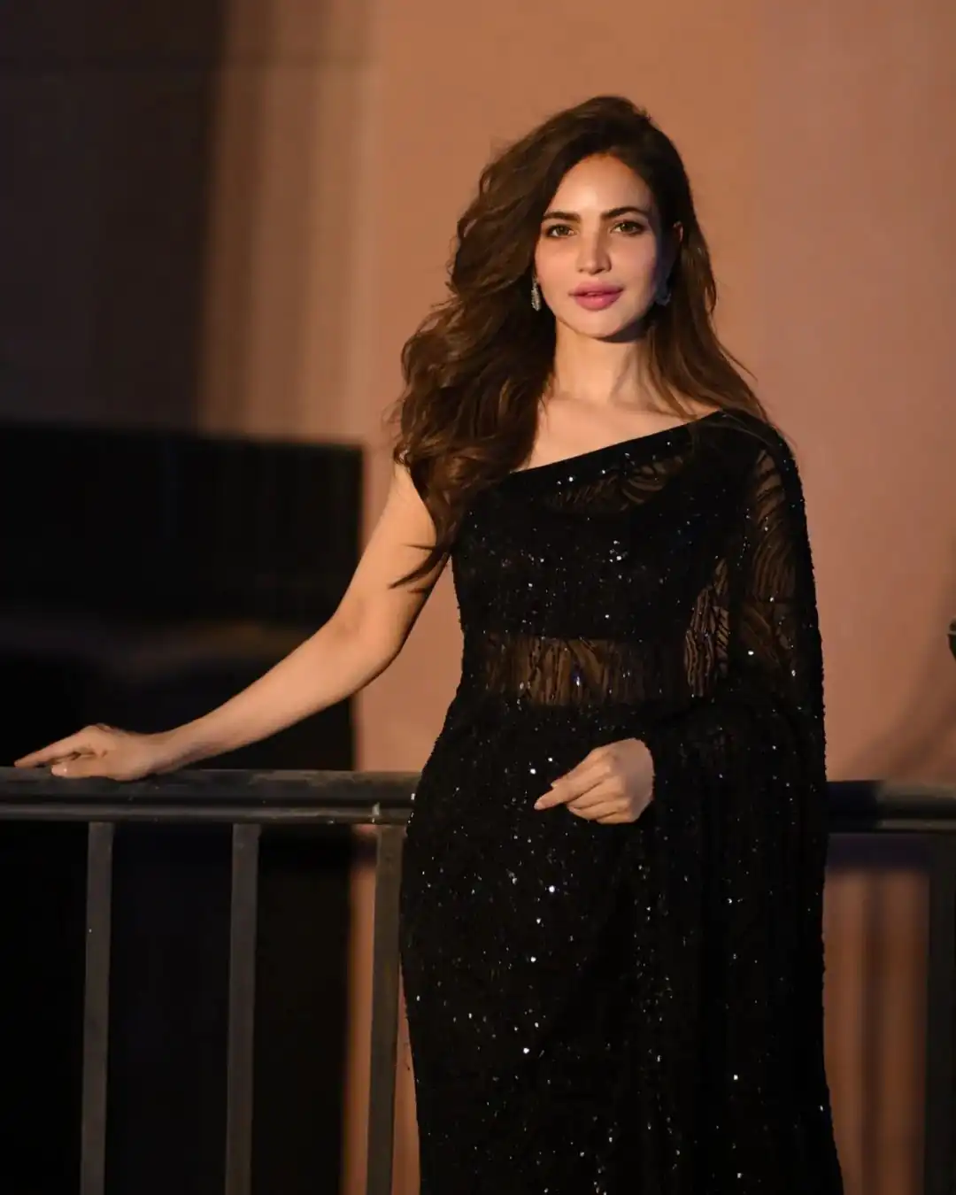 Black Georgette Embroidered Sequin Saree | Sarees, Bollywood Sarees, Creative Sarees, Designer Sarees, Embroidered Sarees, Ethnic Saree, Modern Digital sarees, Party Wear Sarees