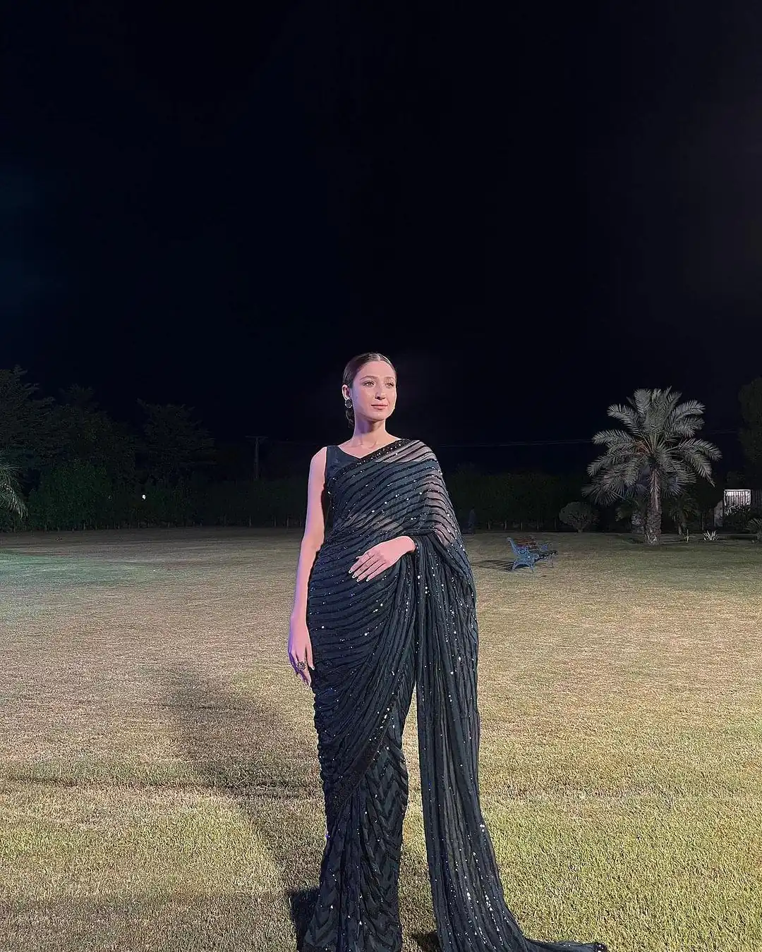 Black Georgette Embroidery Sequence Work Saree | Sarees, Bollywood Sarees, Creative Sarees, Designer Sarees, Embroidered Sarees, Ethnic Saree, Modern Digital sarees, Party Wear Sarees