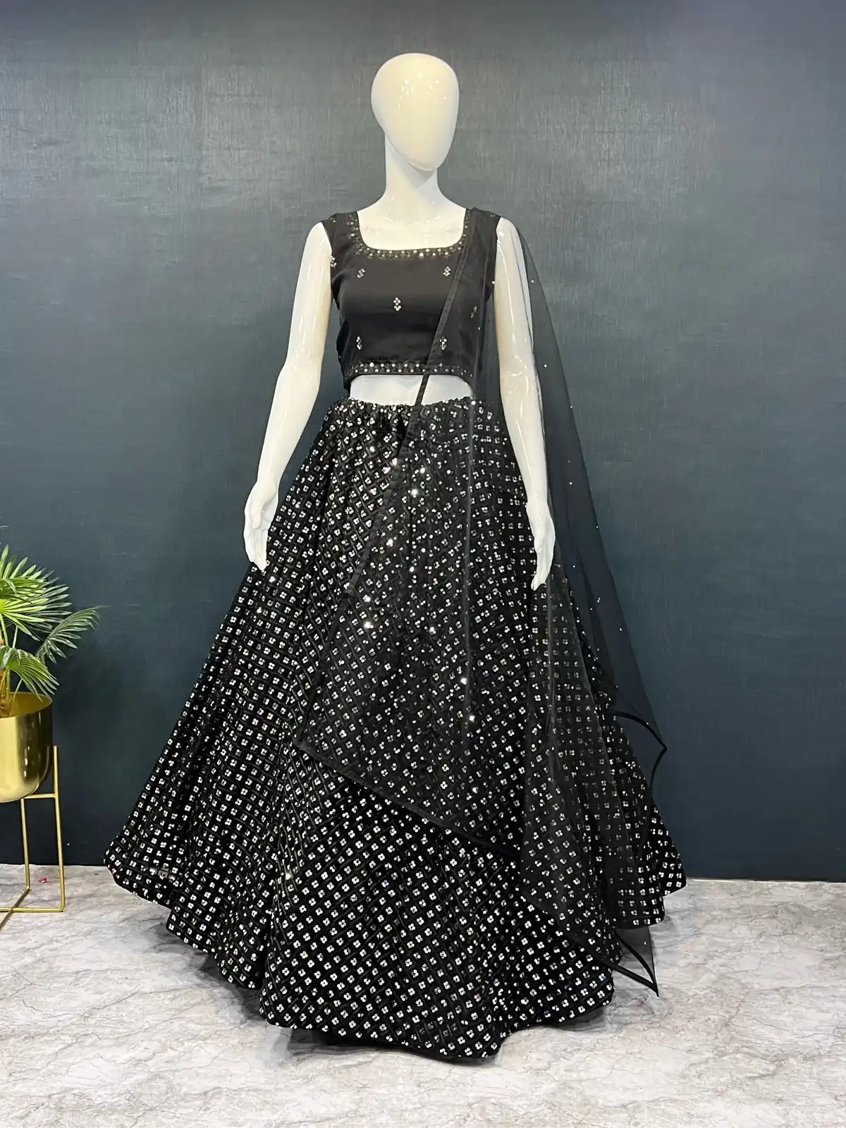 Black Georgette Embroidery Work Lehenga Choli | Lehenga, Bollywood Lehenga, Creative Lehenga, Designer Lehenga, Embroidered Lehenga, Party Wear Lehenga