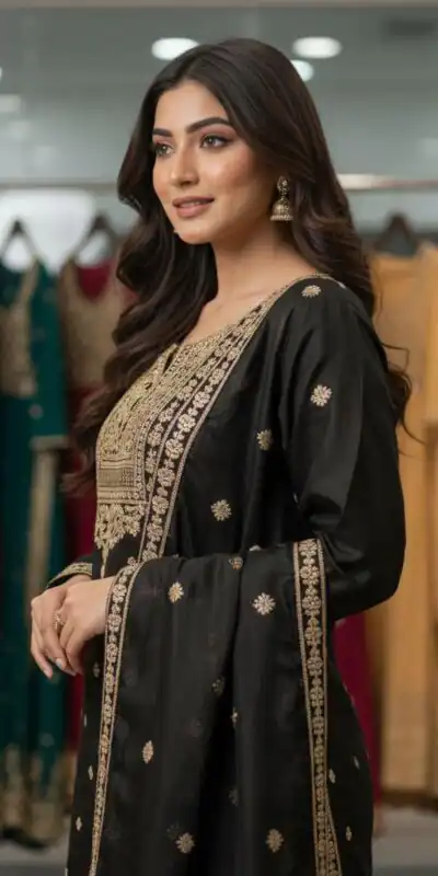Black Organza Sequence Work Salwar Suit | Jump Suits, Salwar suit, Casual Suits, Creative suits, Designer Suits, Palazzo Suits, Party Wear Suits, Patiala Suits, Straight Suits