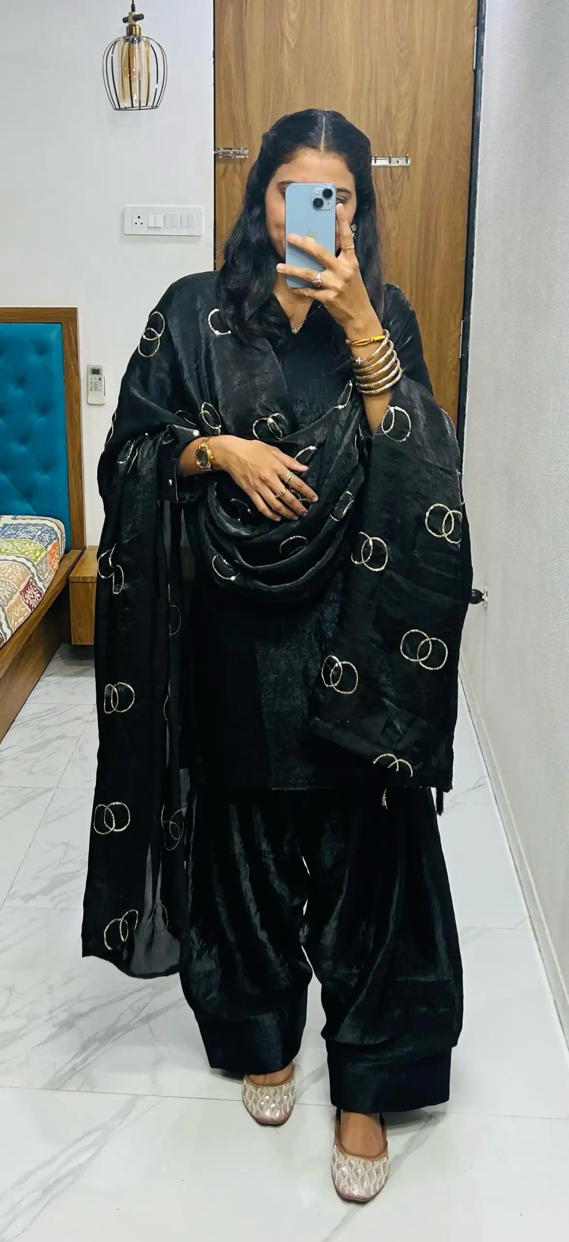 Black Silk Salwar Suit | Jump Suits, Salwar suit, Casual Suits, Creative suits, Designer Suits, Palazzo Suits, Party Wear Suits, Patiala Suits, Straight Suits
