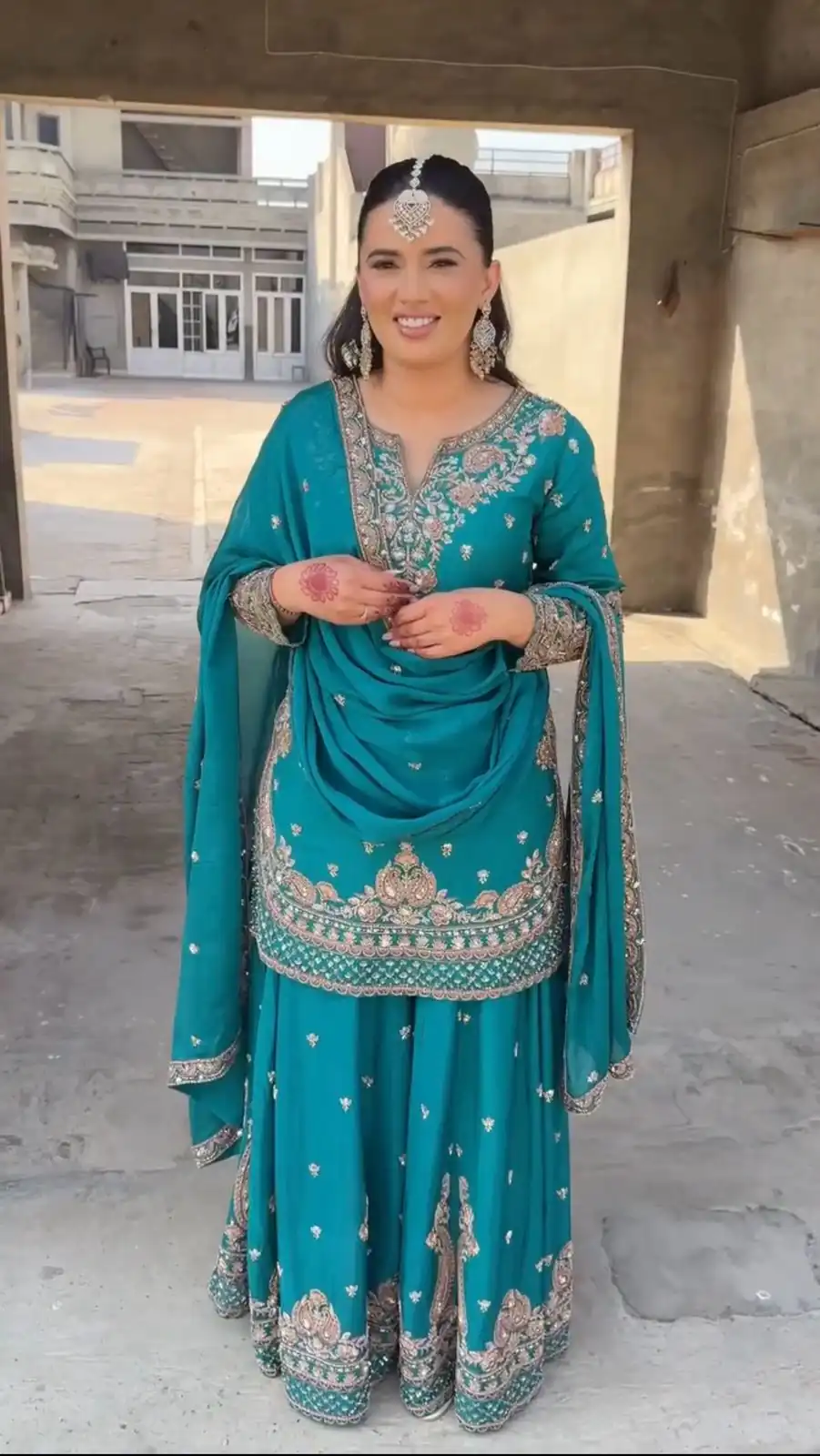 Blue Chinon Silk Thread Sequence Work Salwar Suit | Jump Suits, Salwar suit, Casual Suits, Creative suits, Designer Suits, Palazzo Suits, Party Wear Suits, Patiala Suits, Straight Suits