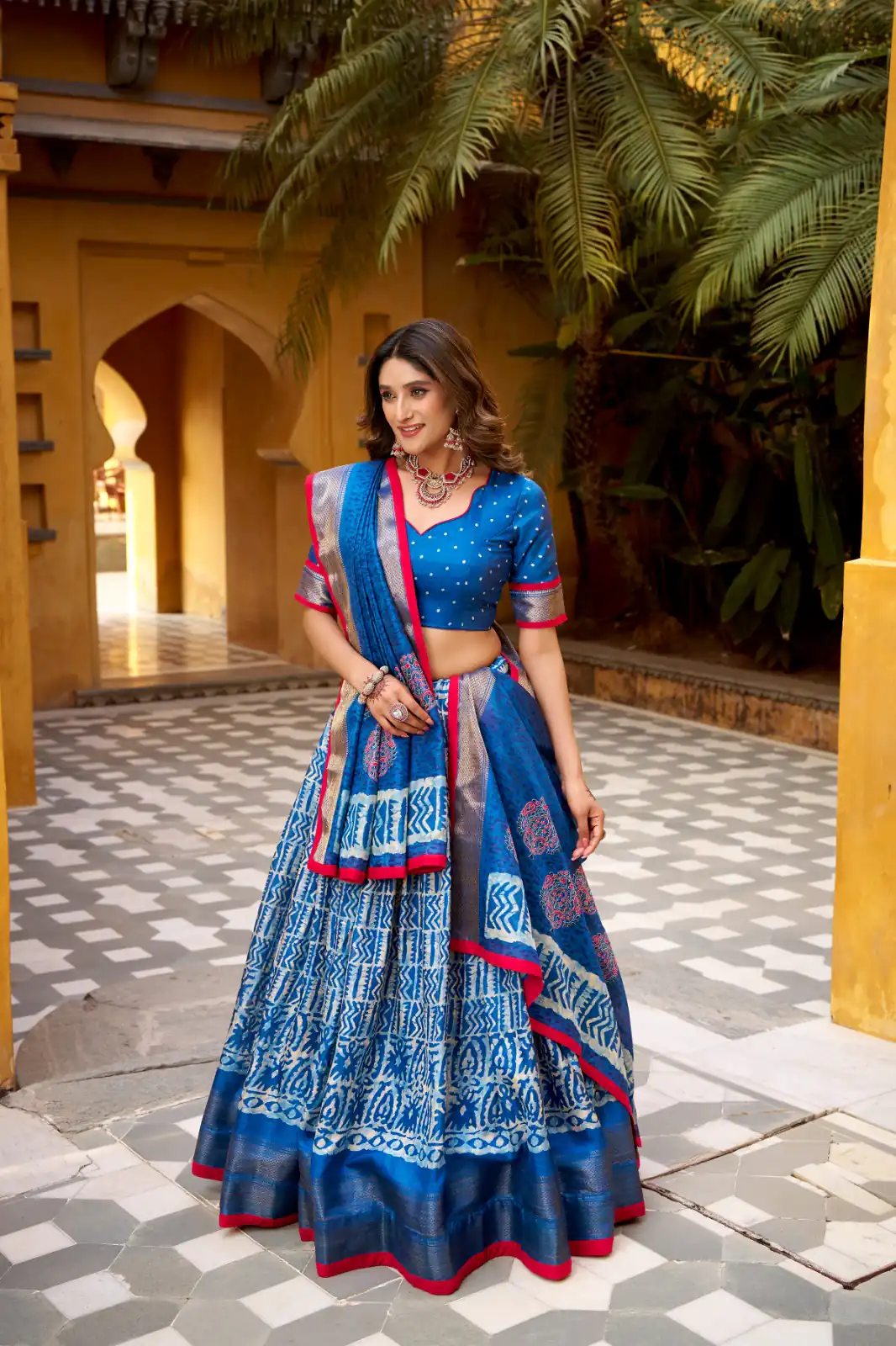 Blue Dola Silk Zari Weaving Work Lehenga Choli | Lehenga, Bollywood Lehenga, Creative Lehenga, Designer Lehenga, Embroidered Lehenga, Party Wear Lehenga
