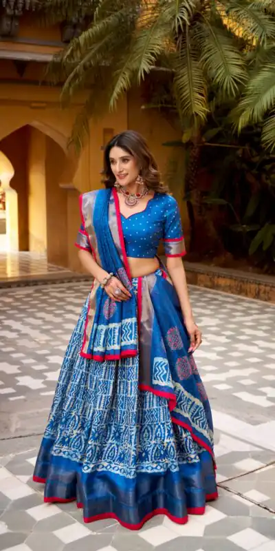 Blue Dola Silk Zari Weaving Work Lehenga Choli | Lehenga, Bollywood Lehenga, Creative Lehenga, Designer Lehenga, Embroidered Lehenga, Party Wear Lehenga