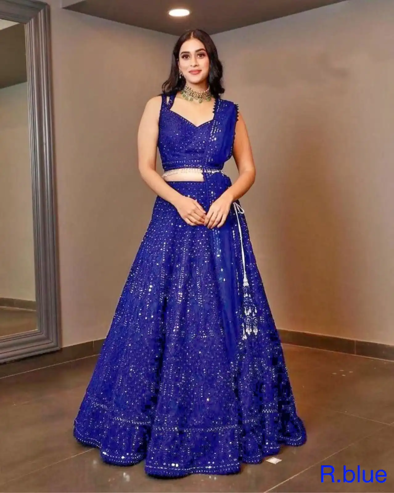 Blue Georgette Embroidery Work Lehenga Choli | Lehenga, Bollywood Lehenga, Creative Lehenga, Designer Lehenga, Embroidered Lehenga, Party Wear Lehenga