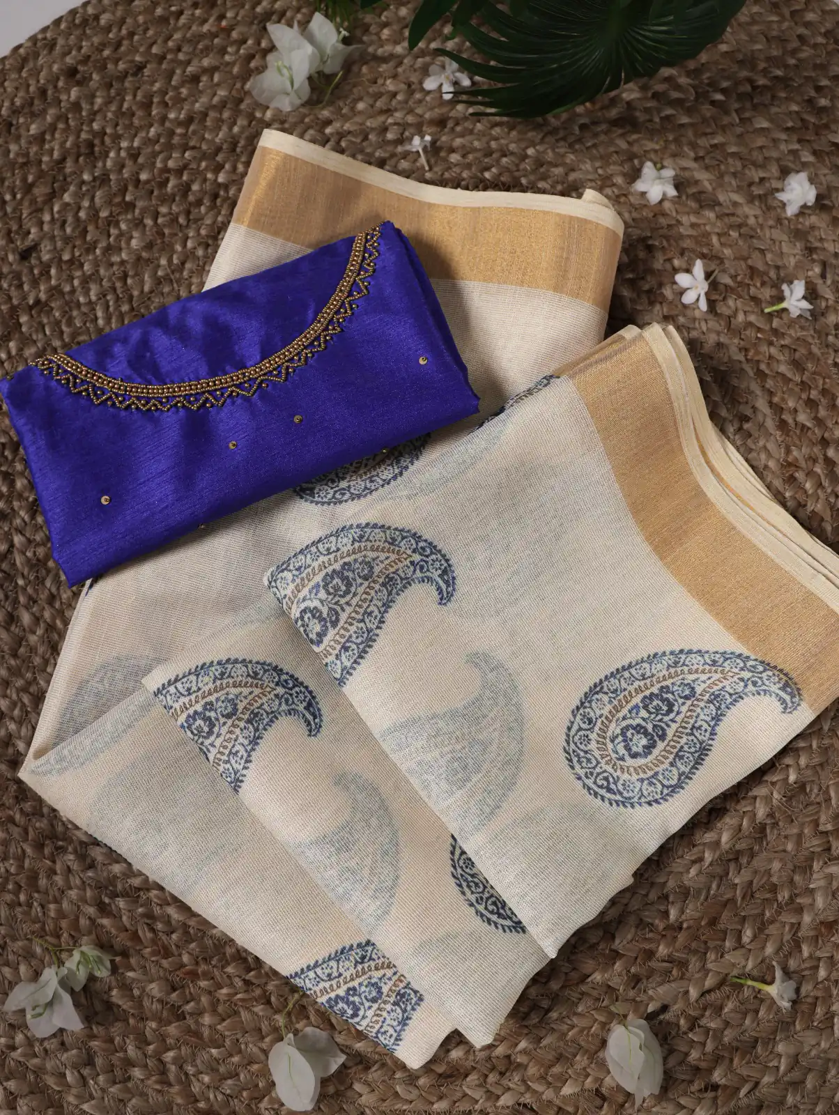 Blue Onam Printed Saree | Sarees, Bollywood Sarees, Creative Sarees, Designer Sarees, Embroidered Sarees, Ethnic Saree, Modern Digital sarees, Party Wear Sarees