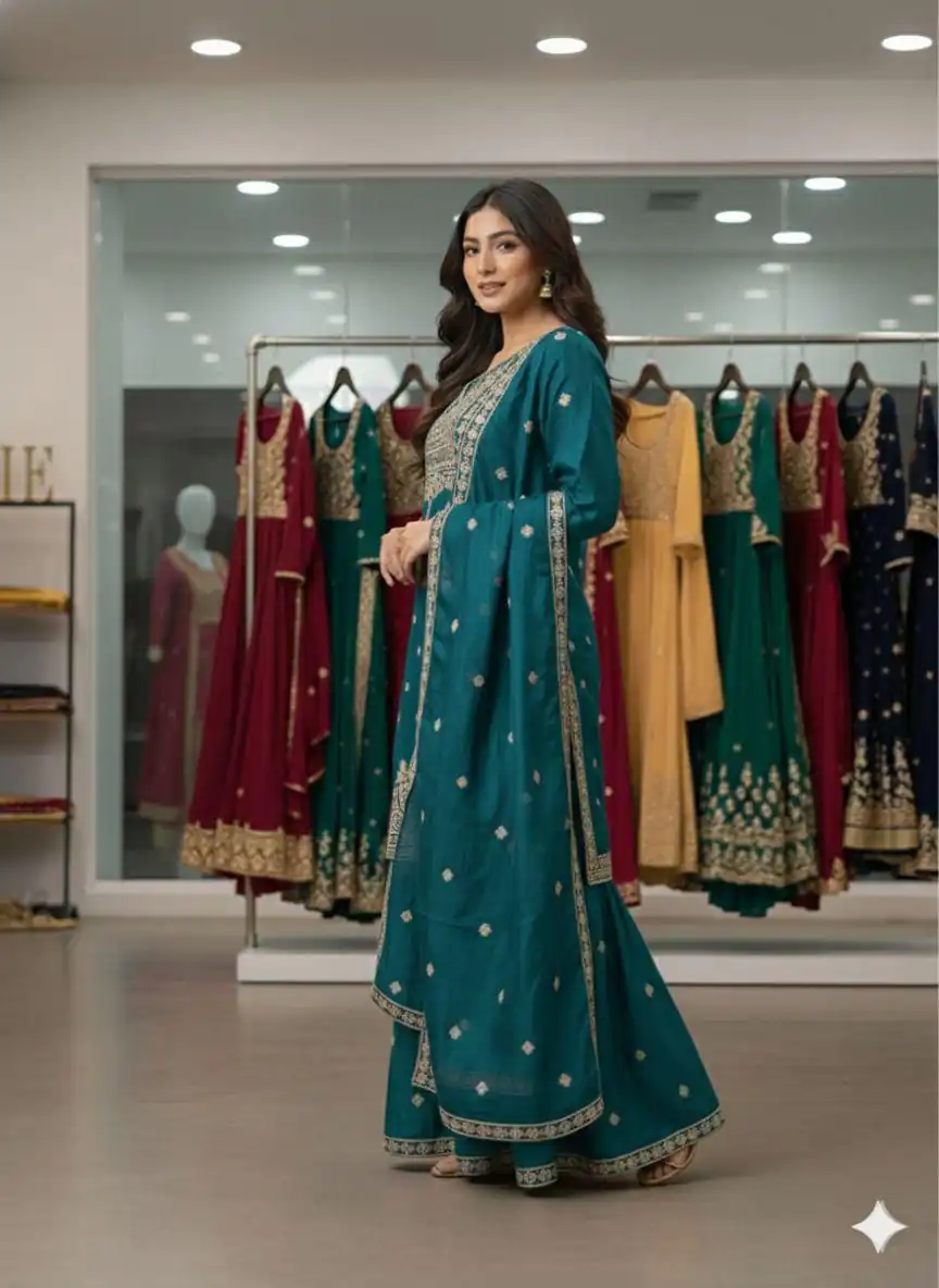 Blue Organza Sequence Work Salwar Suit | Jump Suits, Salwar suit, Casual Suits, Creative suits, Designer Suits, Palazzo Suits, Party Wear Suits, Patiala Suits, Straight Suits