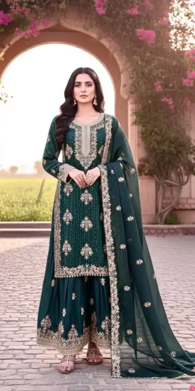 Blue Pure Organza Silk Embroidery Cut Work Salwar Suit | Jump Suits, Salwar suit, Casual Suits, Creative suits, Designer Suits, Palazzo Suits, Party Wear Suits, Patiala Suits, Straight Suits