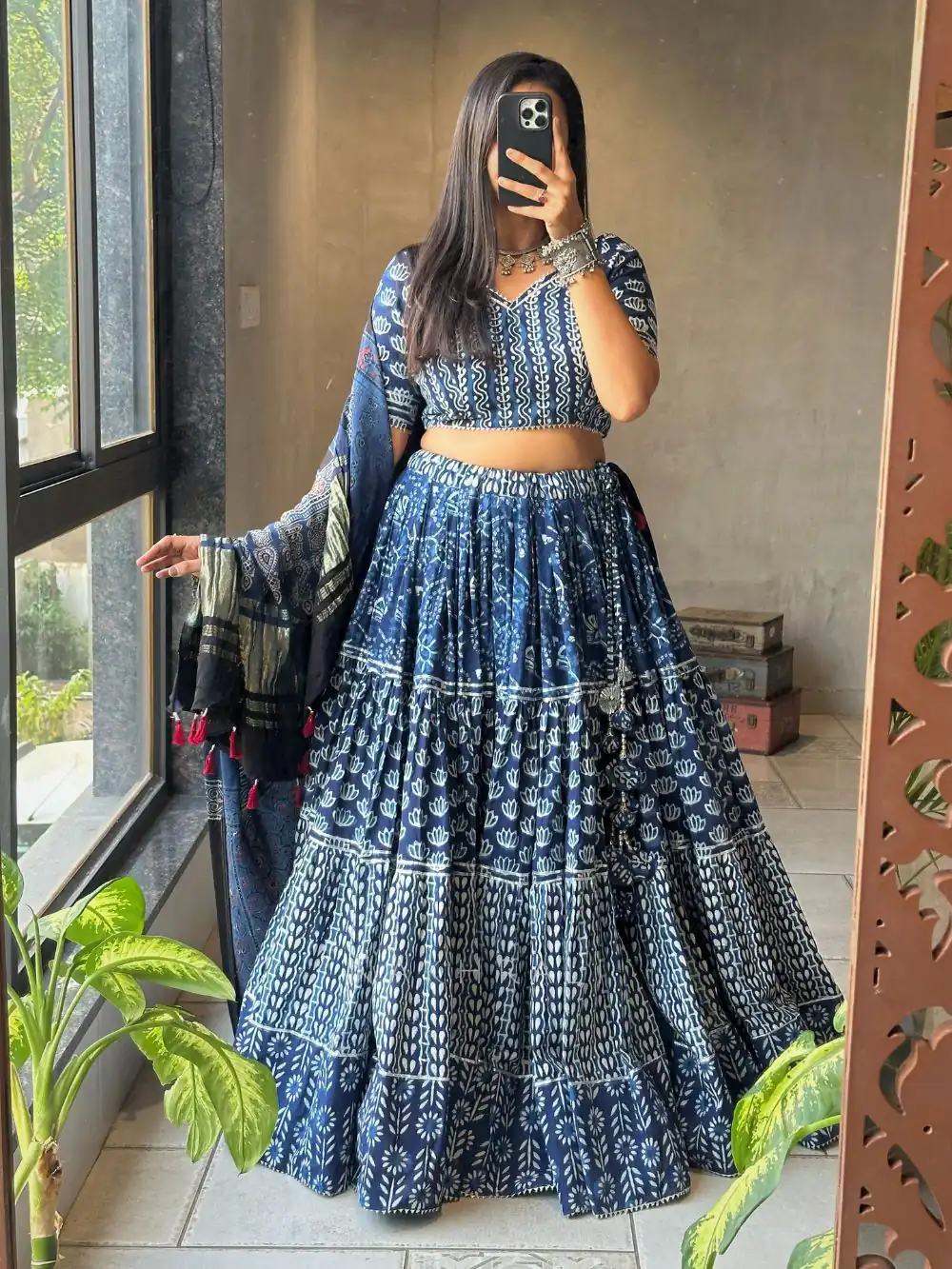 Blue Rayon Print Lehenga Choli | Lehenga, Bollywood Lehenga, Creative Lehenga, Designer Lehenga, Embroidered Lehenga, Party Wear Lehenga