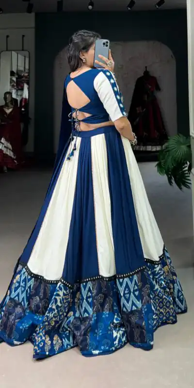 Blue Rayon Printed Print Lehenga Choli | Lehenga, Bollywood Lehenga, Creative Lehenga, Designer Lehenga, Embroidered Lehenga, Party Wear Lehenga