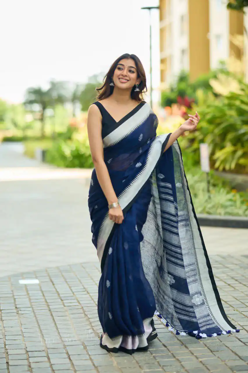 Blue Soft Lilan Slab Lace Border Saree | Sarees, Bollywood Sarees, Creative Sarees, Designer Sarees, Embroidered Sarees, Ethnic Saree, Modern Digital sarees, Party Wear Sarees