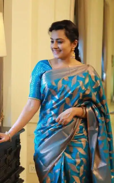 Blue Soft Silk Cloth Jacquard All Over Saree | Sarees, Bollywood Sarees, Creative Sarees, Designer Sarees, Embroidered Sarees, Ethnic Saree, Modern Digital sarees, Party Wear Sarees