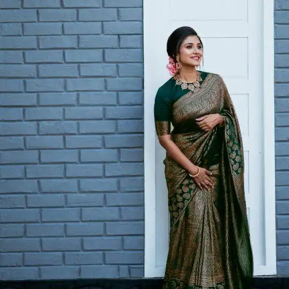 Blue Soft Silk Jacquard Work On All Over Saree | Sarees, Bollywood Sarees, Creative Sarees, Designer Sarees, Embroidered Sarees, Ethnic Saree, Modern Digital sarees, Party Wear Sarees