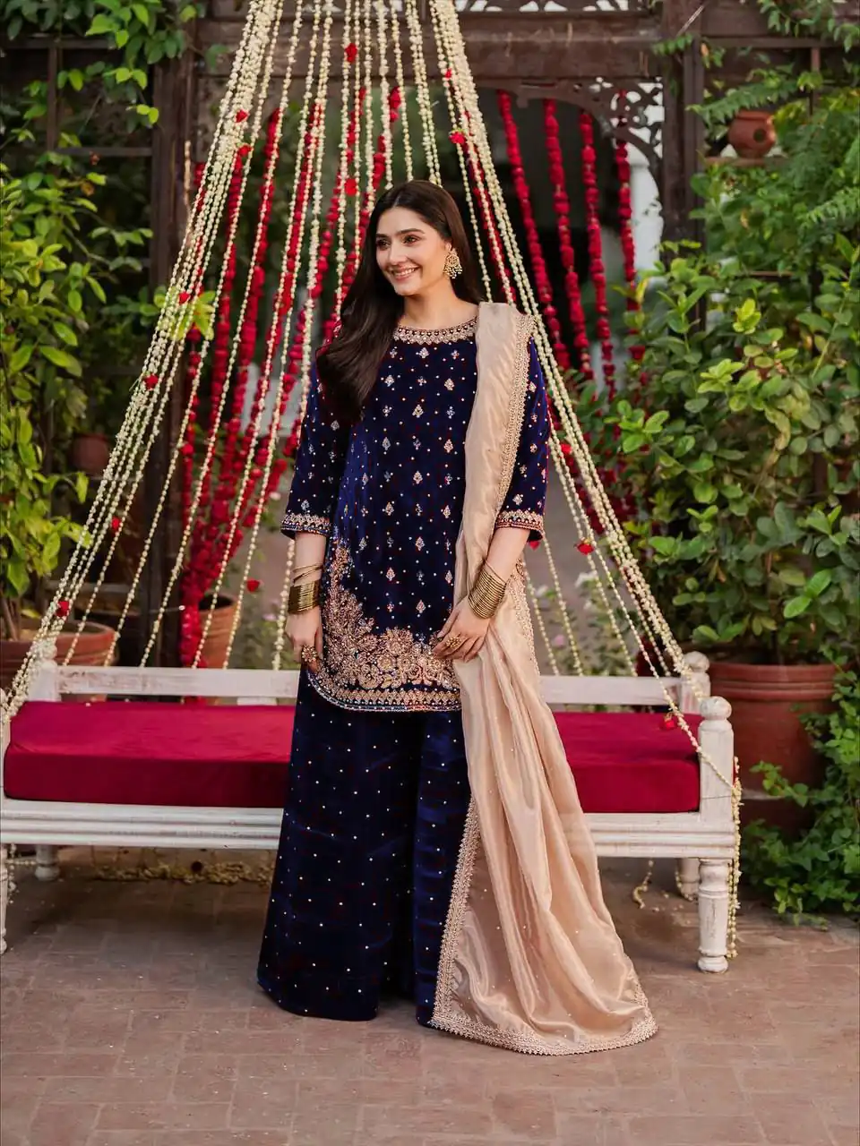 Blue Viscose Velvet Thread Sequence Work Salwar Suit | Jump Suits, Tops & Bottoms, Track Suits, Salwar suit, Casual Suits, Creative suits, Designer Suits, Palazzo Suits, Party Wear Suits, Patiala Suits, Straight Suits, Trendy Wear