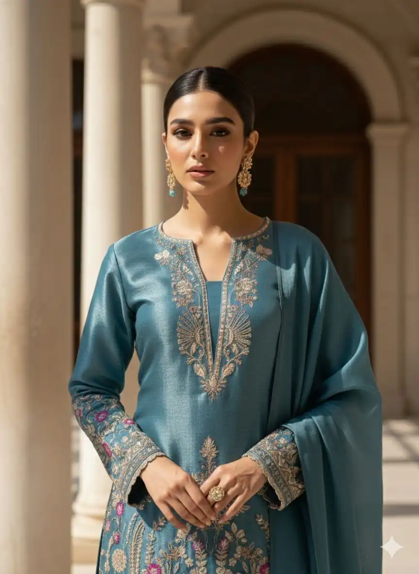 Blue Zimmy Choo With Embroidery Work Salwar Suit | Jump Suits, Salwar suit, Casual Suits, Creative suits, Designer Suits, Palazzo Suits, Party Wear Suits, Patiala Suits, Straight Suits