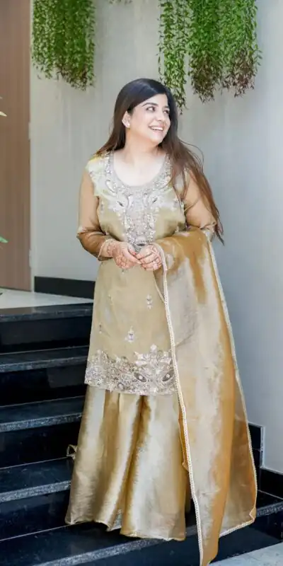 Brown Jimmy Choo Embroidery Lace Work Salwar Suit | Jump Suits, Salwar suit, Casual Suits, Creative suits, Designer Suits, Palazzo Suits, Party Wear Suits, Patiala Suits, Straight Suits