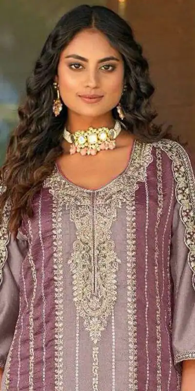 Brown Vichitra Embroidery Codding Sequence Salwar Suit | Jump Suits, Salwar suit, Casual Suits, Creative suits, Designer Suits, Palazzo Suits, Party Wear Suits, Patiala Suits, Straight Suits