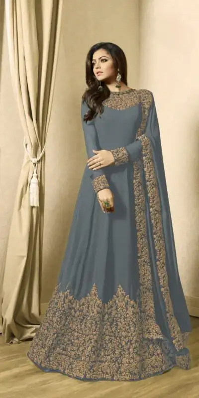 Cement Georgette Cording Sharara Suit | Jump Suits, Salwar suit, Casual Suits, Creative suits, Designer Suits, Palazzo Suits, Party Wear Suits, Patiala Suits, Straight Suits