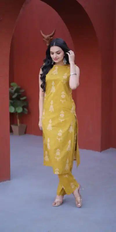 Mustard Cotton Kurti KA 1251 Rust with Designer Work. Wedding, Party, Festive, Events, Special Price ₹1519. Delivery 4-6 Working Days. Shop now. | Kurti, Bollywood Kurti, Creative Kurtis, Designer Kurti, Party Wear Kurti, Selfie Kurti