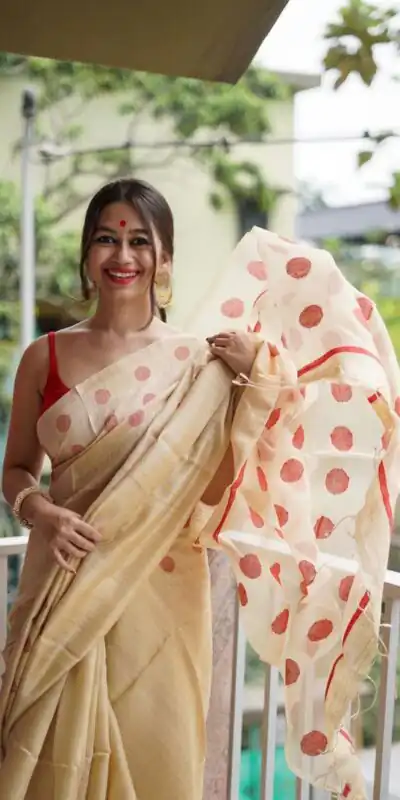 Cream Soft Lilan Weaving Work Saree | Sarees, Bollywood Sarees, Creative Sarees, Designer Sarees, Embroidered Sarees, Ethnic Saree, Modern Digital sarees, Party Wear Sarees