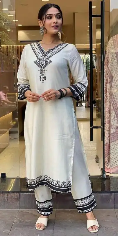 Darling White Maslin Digital Printed Salwar Suit | Jump Suits, Salwar suit, Casual Suits, Creative suits, Designer Suits, Palazzo Suits, Party Wear Suits, Patiala Suits, Straight Suits