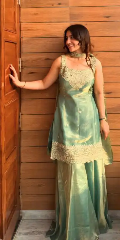 NF 1284 Green Fandy Silk Salwar Suit with Embroidery Work. Wedding, Party, Festive, Events Now at just ₹1999. Delivery 4-6 Working Days. Shop now. | Jump Suits, Salwar suit, Casual Suits, Creative suits, Designer Suits, Palazzo Suits, Party Wear Suits, Patiala Suits, Straight Suits