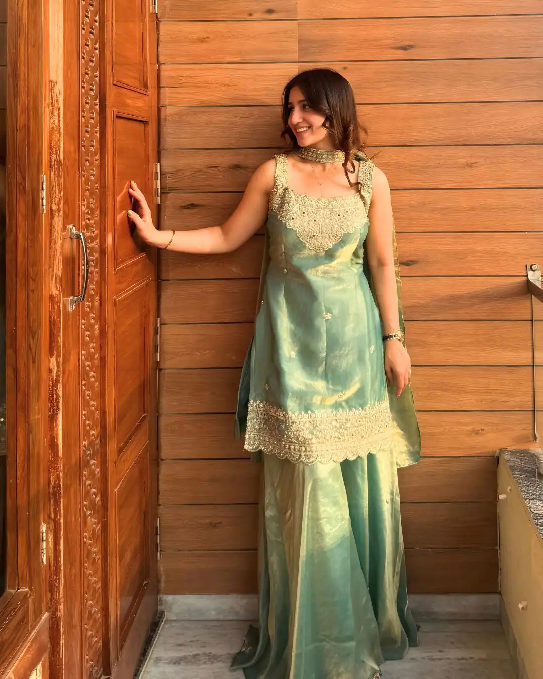 NF 1284 Green Fandy Silk Salwar Suit with Embroidery Work. Wedding, Party, Festive, Events Now at just ₹1999. Delivery 4-6 Working Days. Shop now. | Jump Suits, Salwar suit, Casual Suits, Creative suits, Designer Suits, Palazzo Suits, Party Wear Suits, Patiala Suits, Straight Suits
