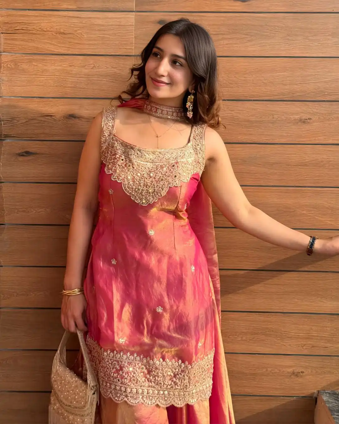 NF 1284 Rust Fandy Silk Salwar Suit with Embroidery Work. Wedding, Party, Festive, Events Now at just ₹1999. Delivery 4-6 Working Days. Shop now. | Jump Suits, Salwar suit, Casual Suits, Creative suits, Designer Suits, Palazzo Suits, Party Wear Suits, Patiala Suits, Straight Suits