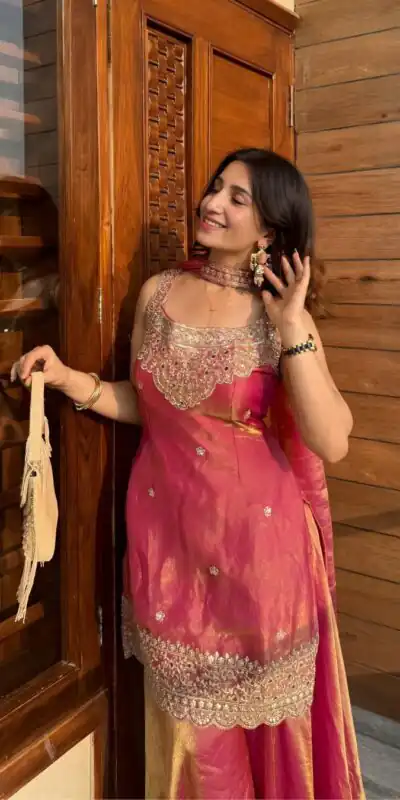 NF 1284 Rust Fandy Silk Salwar Suit with Embroidery Work. Wedding, Party, Festive, Events Now at just ₹1999. Delivery 4-6 Working Days. Shop now. | Jump Suits, Salwar suit, Casual Suits, Creative suits, Designer Suits, Palazzo Suits, Party Wear Suits, Patiala Suits, Straight Suits