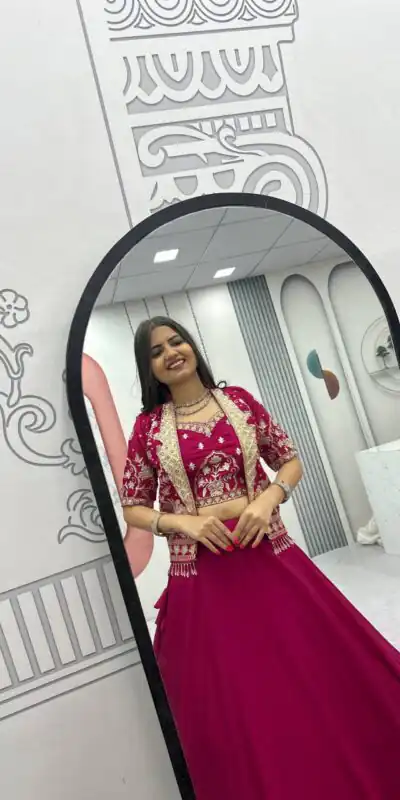 PC 566 Pink Color Chinon silk Lehenga Choli with Cut Work. Special Online Price ₹2649. Delivery 4-6 Working Days. Shop now. | Lehenga, Bollywood Lehenga, Creative Lehenga, Designer Lehenga, Embroidered Lehenga, Party Wear Lehenga