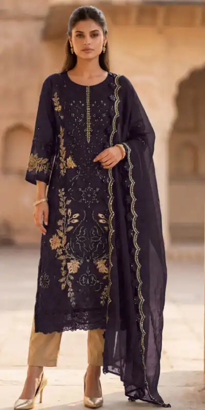 FC 1220 Wine Crunchy Salwar Suit with Embroidery Work. Wedding, Party, Festive, Events Grab it for ₹2149. Delivery 4-6 Working Days. Shop now. | Jump Suits, Salwar suit, Casual Suits, Creative suits, Designer Suits, Palazzo Suits, Party Wear Suits, Patiala Suits, Straight Suits
