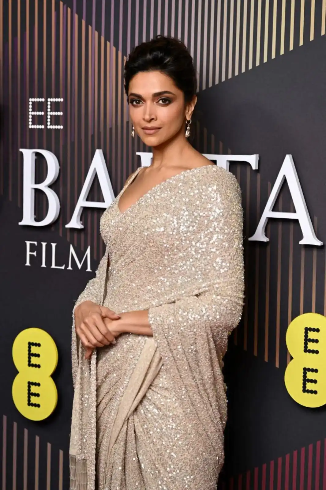 Golden Georgette Embroidery Saree | Sarees, Bollywood Sarees, Creative Sarees, Designer Sarees, Embroidered Sarees, Ethnic Saree, Modern Digital sarees, Party Wear Sarees