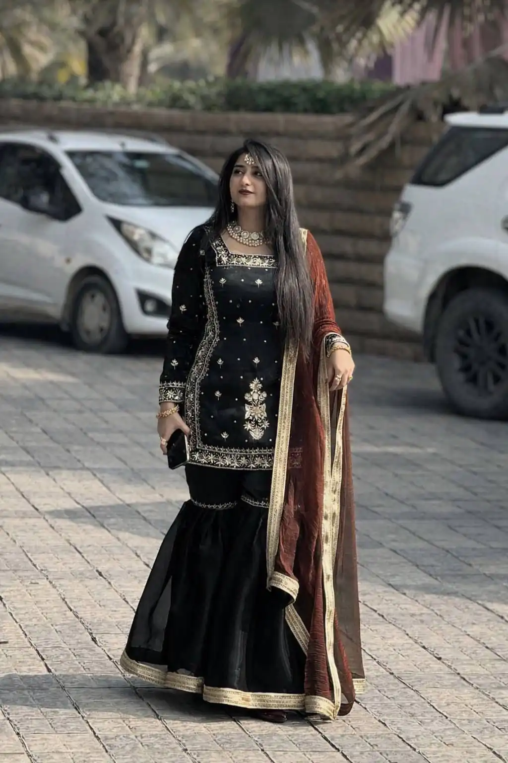 Graceful Black Zimmy Silk Embroider Work Salwar Suit | Jump Suits, Salwar suit, Casual Suits, Creative suits, Designer Suits, Palazzo Suits, Party Wear Suits, Patiala Suits, Straight Suits