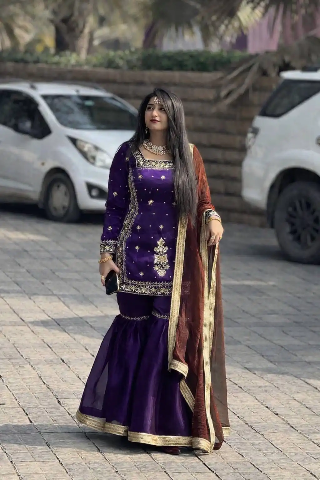 Graceful Purple Zimmy Silk Embroider Work Salwar Suit | Jump Suits, Salwar suit, Casual Suits, Creative suits, Designer Suits, Palazzo Suits, Party Wear Suits, Patiala Suits, Straight Suits
