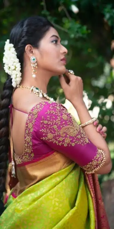 Green Soft Silk Jacquard Work Saree | Sarees, Bollywood Sarees, Creative Sarees, Designer Sarees, Embroidered Sarees, Ethnic Saree, Modern Digital sarees, Party Wear Sarees