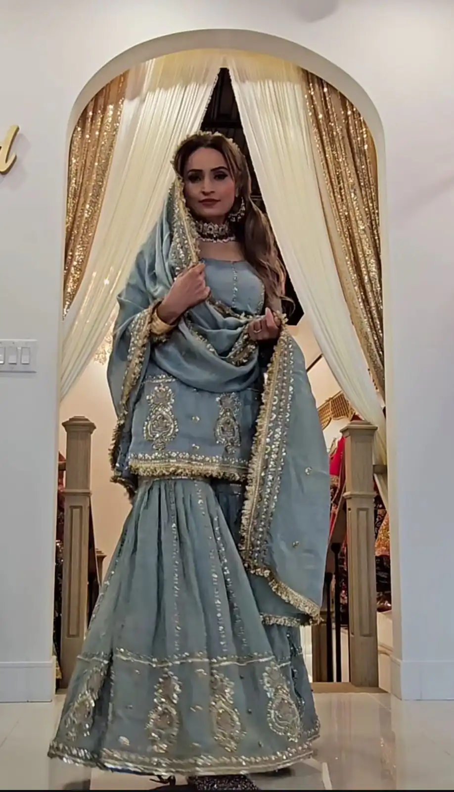 Grey Chinon Silk Embroidery Lace Work Salwar Suit | Jump Suits, Salwar suit, Casual Suits, Creative suits, Designer Suits, Palazzo Suits, Party Wear Suits, Patiala Suits, Straight Suits
