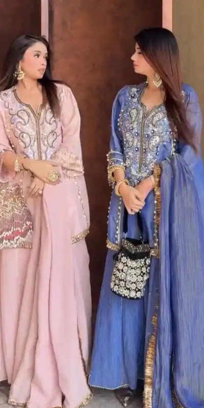 Lavender Chinon Lace Embroidery Work Salwar Suit | Jump Suits, Salwar suit, Casual Suits, Creative suits, Designer Suits, Palazzo Suits, Party Wear Suits, Patiala Suits, Straight Suits