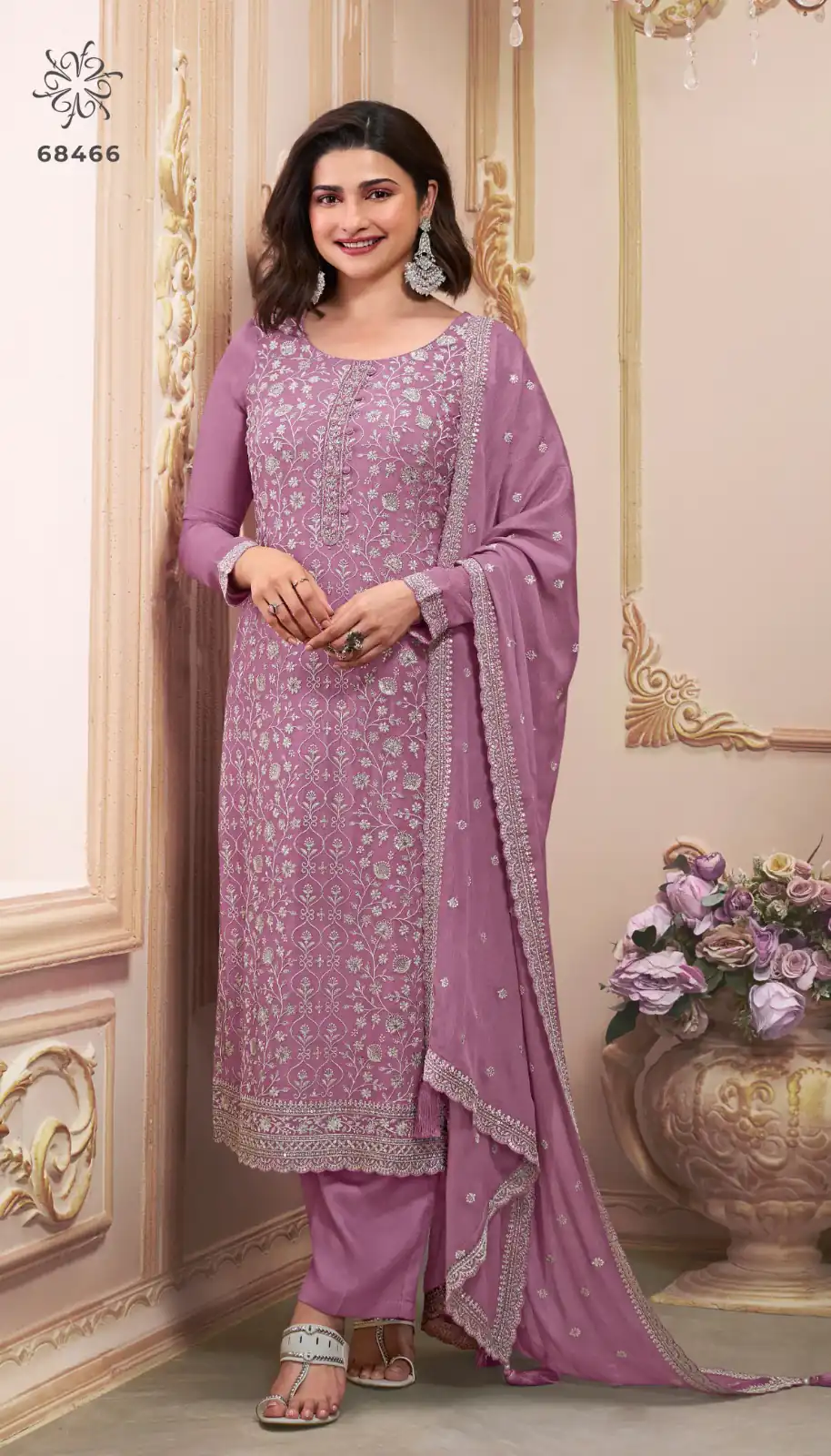 Lavender Chinon Zari Embroidery Work Salwar Suit | Jump Suits, Salwar suit, Casual Suits, Creative suits, Designer Suits, Palazzo Suits, Party Wear Suits, Patiala Suits, Straight Suits