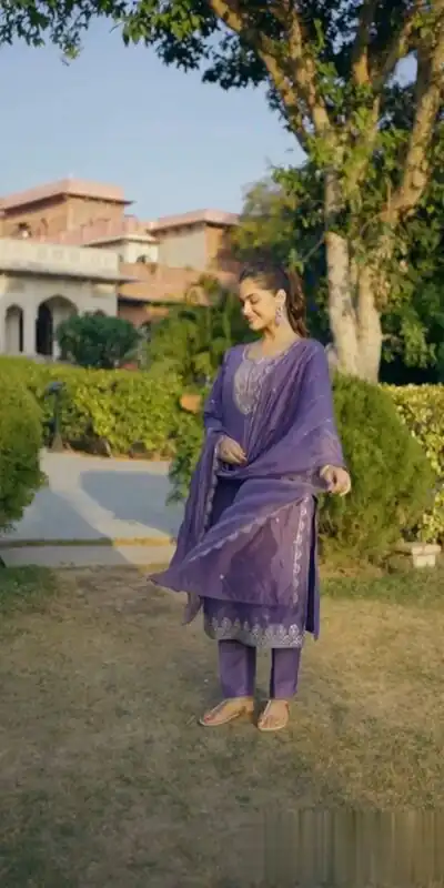 Lavender Pure Chinon Embroidery Salwar Suit | Jump Suits, Tops & Bottoms, Track Suits, Salwar suit, Casual Suits, Creative suits, Designer Suits, Palazzo Suits, Party Wear Suits, Patiala Suits, Straight Suits, Trendy Wear