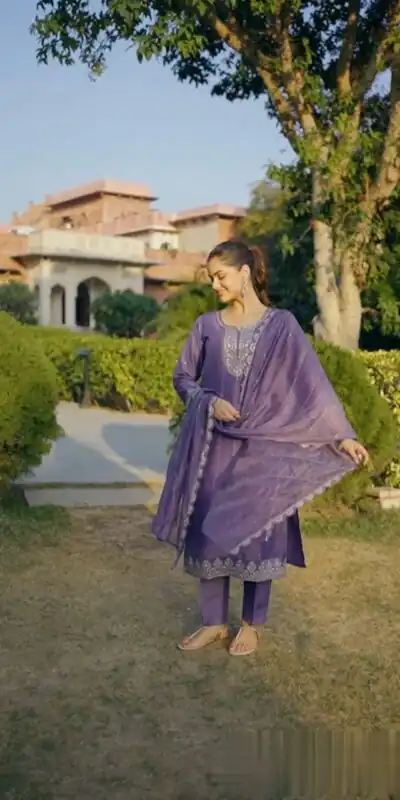 Lavender Pure Chinon Embroidery Salwar Suit | Jump Suits, Tops & Bottoms, Track Suits, Salwar suit, Casual Suits, Creative suits, Designer Suits, Palazzo Suits, Party Wear Suits, Patiala Suits, Straight Suits, Trendy Wear