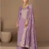 Lavender Vichitra Embroidery Stone Work Salwar Suit | Jump Suits, Tops & Bottoms, Track Suits, Salwar suit, Casual Suits, Creative suits, Designer Suits, Palazzo Suits, Party Wear Suits, Patiala Suits, Straight Suits, Trendy Wear