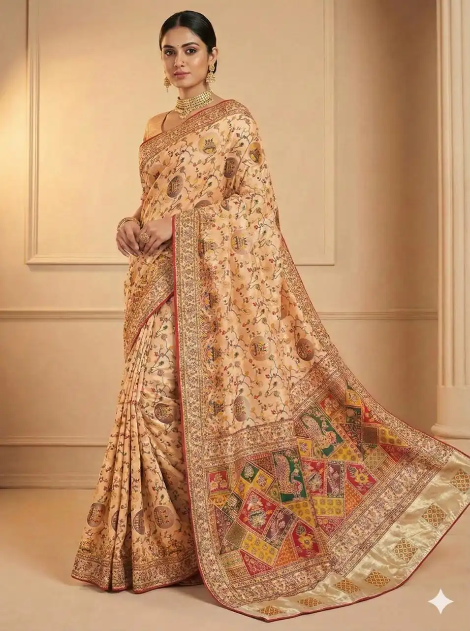 Light Pink Soft Pashmina Lace Zari Work Saree | Sarees, Bollywood Sarees, Creative Sarees, Designer Sarees, Embroidered Sarees, Ethnic Saree, Modern Digital sarees, Party Wear Sarees