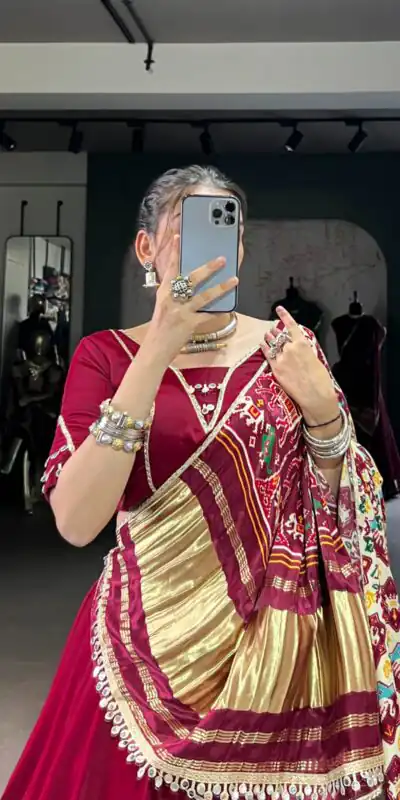 Maroon Georgette Lace Lehenga Choli | Lehenga, Bollywood Lehenga, Creative Lehenga, Designer Lehenga, Embroidered Lehenga, Party Wear Lehenga