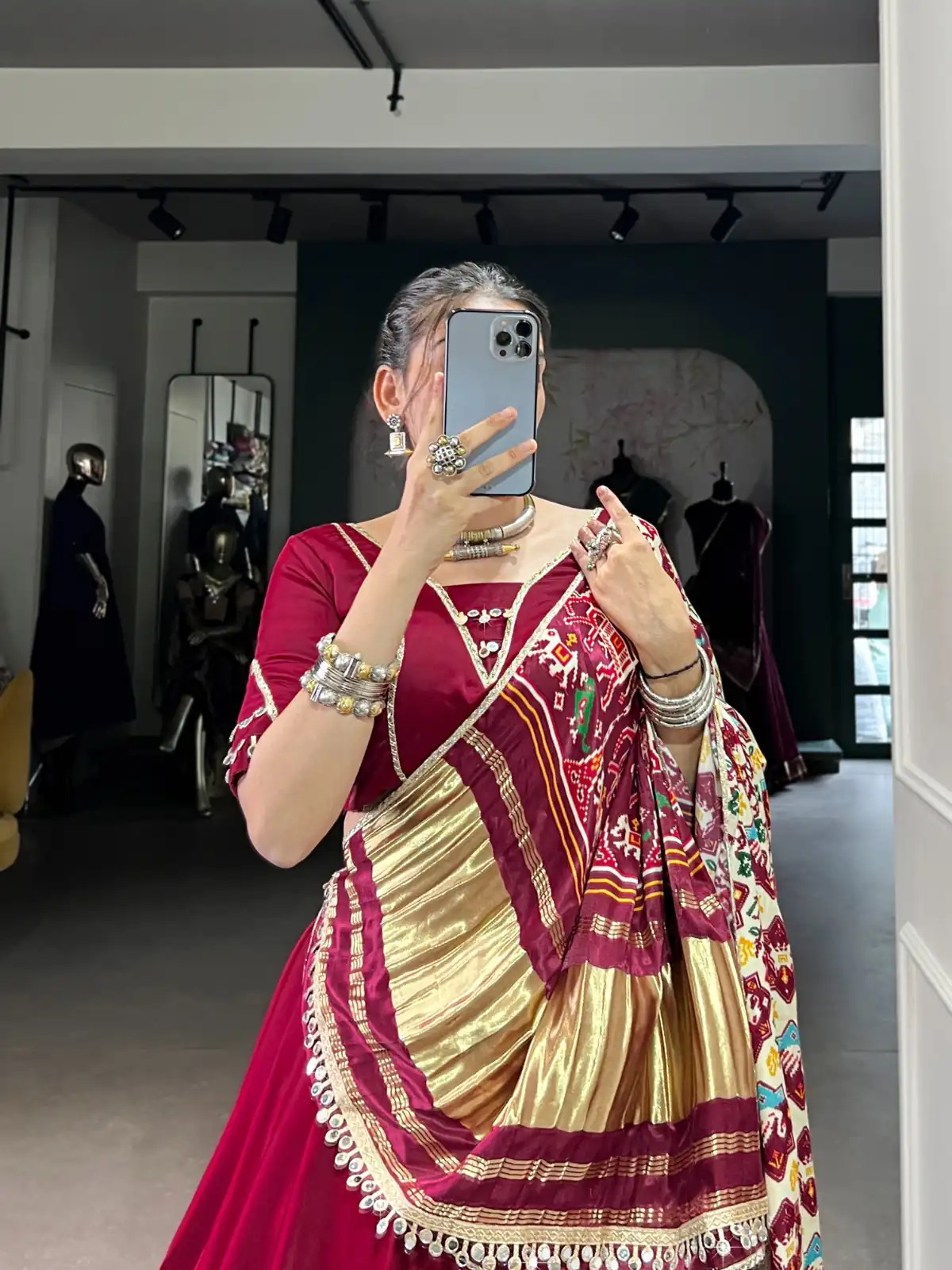 Maroon Georgette Lace Lehenga Choli | Lehenga, Bollywood Lehenga, Creative Lehenga, Designer Lehenga, Embroidered Lehenga, Party Wear Lehenga