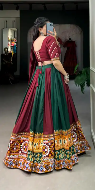 Maroon Rayon Printed Silk Work Lehenga Choli | Lehenga, Bollywood Lehenga, Creative Lehenga, Designer Lehenga, Embroidered Lehenga, Party Wear Lehenga
