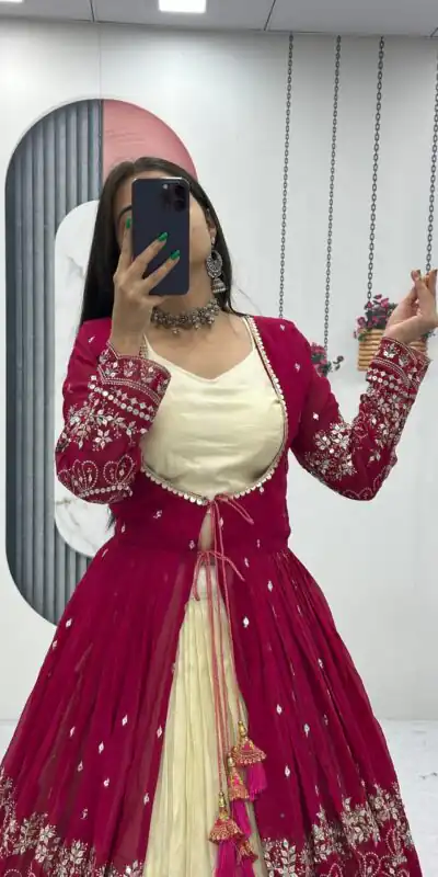 Maroon Simar Cosmos Sequence Work Lehenga Choli | Lehenga, Bollywood Lehenga, Creative Lehenga, Designer Lehenga, Embroidered Lehenga, Party Wear Lehenga