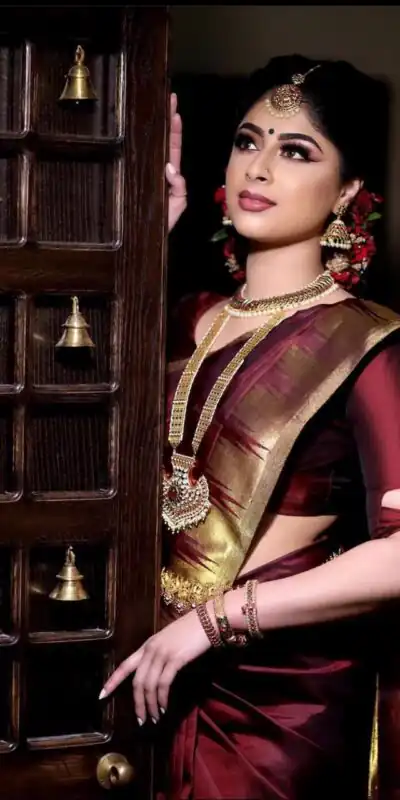 Maroon Soft Silk Jacquard All Over Saree | Sarees, Bollywood Sarees, Creative Sarees, Designer Sarees, Embroidered Sarees, Ethnic Saree, Modern Digital sarees, Party Wear Sarees