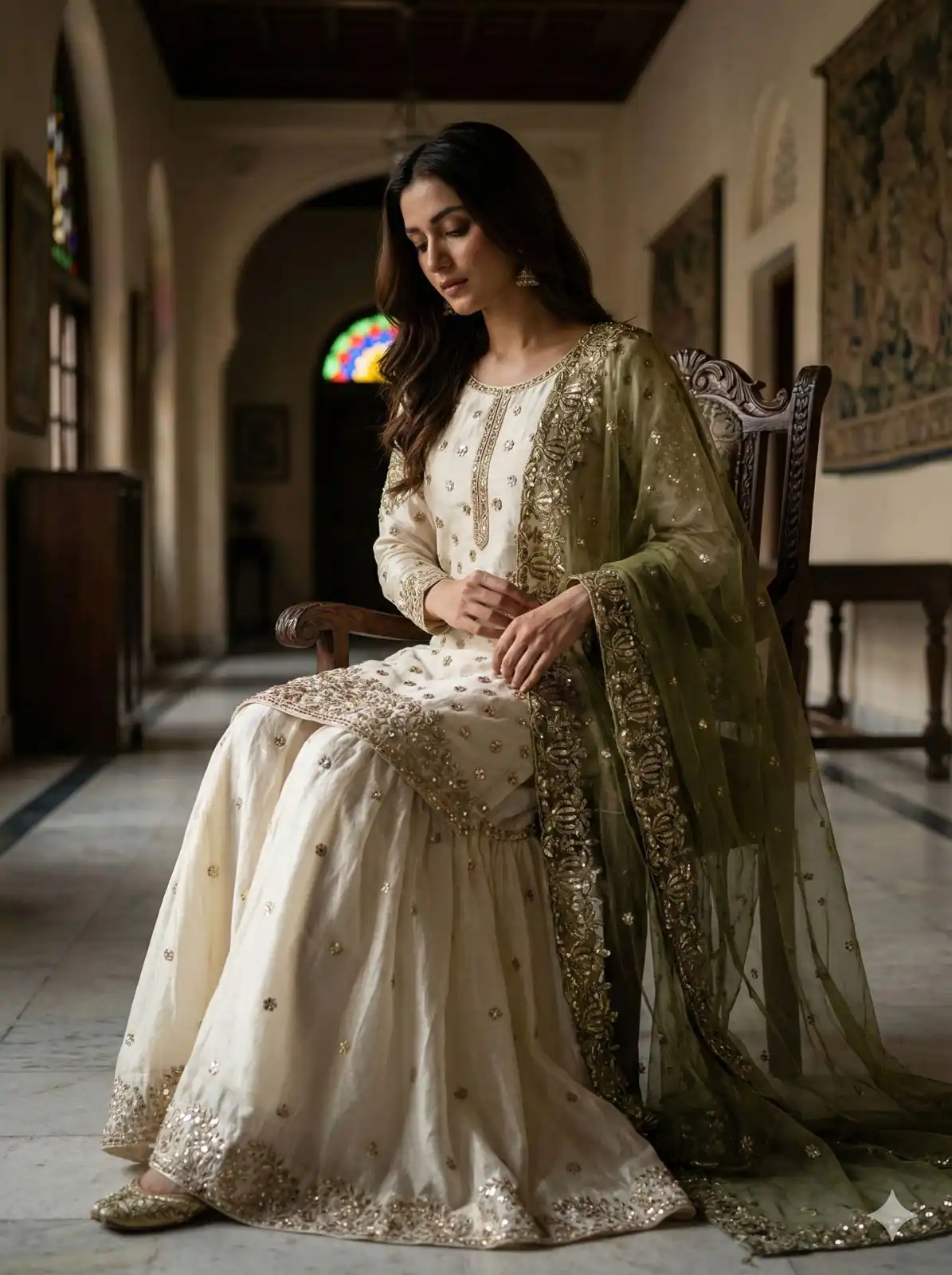 Mehendi Fendy Silk Embroider Work Salwar Suit | Jump Suits, Salwar suit, Casual Suits, Creative suits, Designer Suits, Palazzo Suits, Party Wear Suits, Patiala Suits, Straight Suits